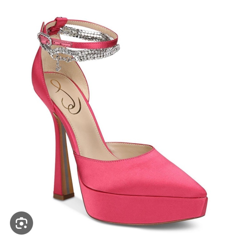Sam Edelman Andie Platform Satin Pump